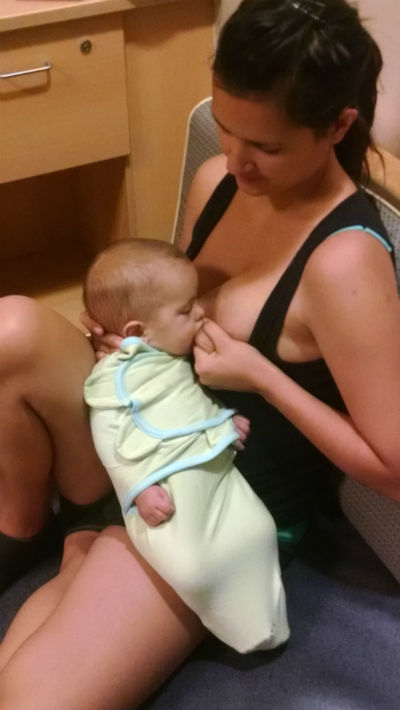 Breastfeeding with a cleft lip and cleft palate 