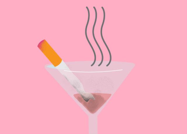 What's the Link Between Cigarette Addiction and Alcohol Addiction – Women's  Health Today